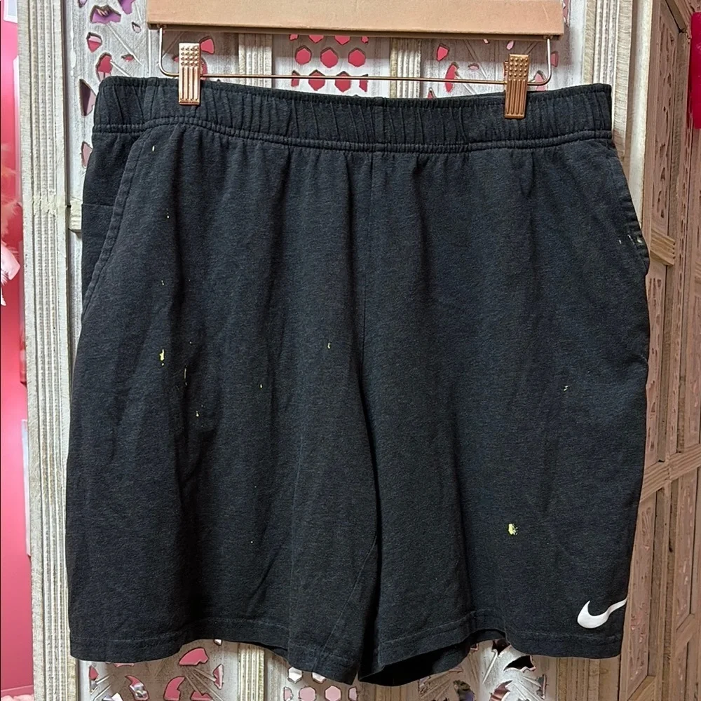Nike Dark Grey Athletic Shorts Size: X Large
